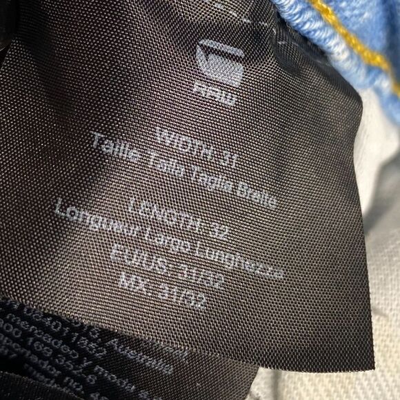 G-STAR RAW Elwood 3D Men's Jeans -‎ Size 31×32 - Picture 10 of 11